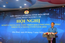 CÔNG ĐOÀN NGÀNH:  TỔ CHỨC HỘI NGHỊ SƠ KẾT 6 THÁNG ĐẦU NĂM 2024