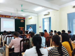 TTYT HUYỆN TÂN LẠC: TẬP HUẤN PHÒNG BỆNH  TAN MÁU BẨM SINH