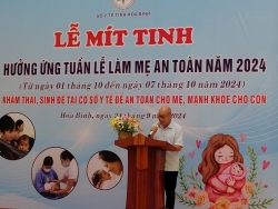 MÍT TINH, DIỄU HÀNH HƯỞNG ỨNG TUẦN LỄ LÀM MẸ AN TOÀN NĂM 2024