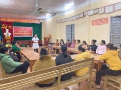 TRẠM Y TẾ XÃ TÂY PHONG TỔ CHỨC TUYÊN TRUYỀN PHÒNG CHỐNG BỆNH LAO