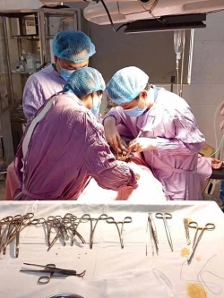 PHẪU THUẬT THÀNH CÔNG U NANG BUỒNG TRỨNG PHỨC TẠP
