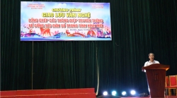 HUYỆN ĐÀ BẮC GIAO LƯU VĂN NGHỆ LỒNG GHÉP CÁC THÔNG ĐIỆP TRUYỀN THÔNG VỀ CÔNG TÁC DÂN SỐ
