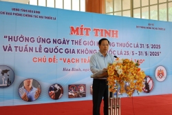 MÍT TINH, DIỄU HÀNH HƯỞNG ỨNG NGÀY THẾ GIỚI KHÔNG THUỐC LÁ 31/5