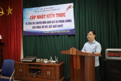 TẬP HUẤN CẬP NHẬT KIẾN THỨC CHUYÊN MÔN VỀ PHÒNG CHỐNG CÔN TRÙNG