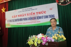 TÂP HUẤN KIẾN THỨC CHUYÊN MÔN PHÒNG, CHỐNG CÁC BỆNH KÝ SINH TRÙNG