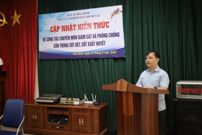 TẬP HUẤN CẬP NHẬT KIẾN THỨC CHUYÊN MÔN VỀ PHÒNG CHỐNG CÔN TRÙNG