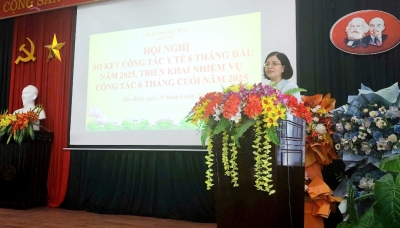 NGÀNH Y TẾ TỈNH HÒA BÌNH SƠ KẾT 6 THÁNG ĐẦU NĂM 2025